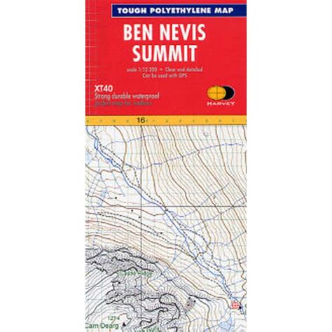 Ben Nevis Summit Map | Harvey Maps