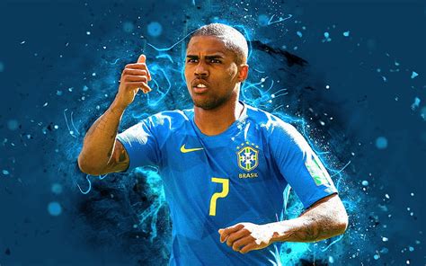 HD wallpaper: Soccer, Douglas Costa, Brazil National Football Team ...