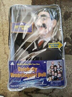 Groucho Marx Ventriloquist Dummy CASE New Slappy BFF | eBay