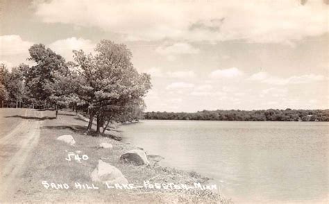 Fosston Minnesota Sand Hill Lake Real Photo Antique Postcard J68503 - Mary L. Martin Ltd. Postcards