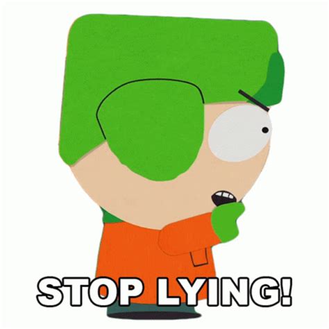 Stop Lying, Kyle Broflovski, Green Hats, South Park, Animated Gif, Bart Simpson, Reactions, Cool ...