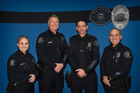 Public pinning, promotions return to Tustin Police Department - Behind the Badge