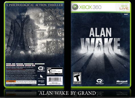 Viewing full size Alan Wake box cover