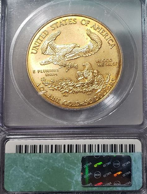 2003 $50 GOLD EAGLE FIFTY DOLLAR 1 OZ GOLD ICG MS70 RARE US GOLD COIN. | eBay