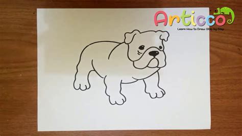 How To Draw A Bulldog » Summeractor