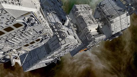 Soaring INTERSTELLAR Spaceship Concept Art by Steve Burg « Film Sketchr