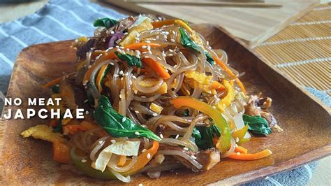 Easy Korean Japchae Recipe | No Meat Japchae | Tofu and Mushroom Japchae – Instant Pot Teacher