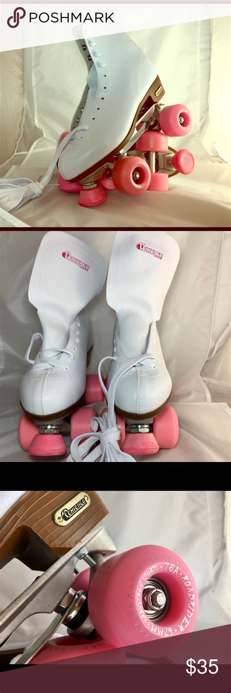 NIB women’s Chicago Roller Skates 9 | Roller skate shoes, Chicago roller skates, White boots