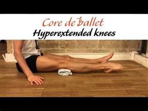 (16) 2 simple exercises to control hyperextended knees - YouTube | Hyperextended knee, Knee ...