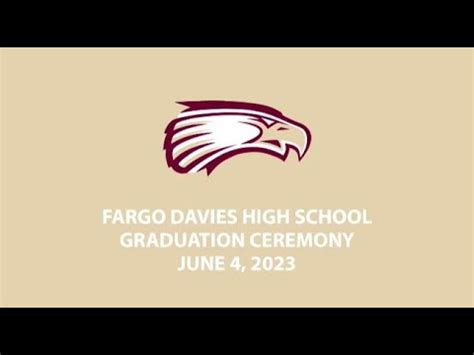 Fargo Davies Graduation 2023 - YouTube