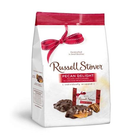 Milk Chocolate Pecan Delights, 16.1 oz. Bag | Russell Stover