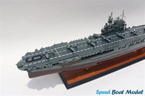 Uss Enterprise CV-6 Battles Ship Model 37" - Warship Model