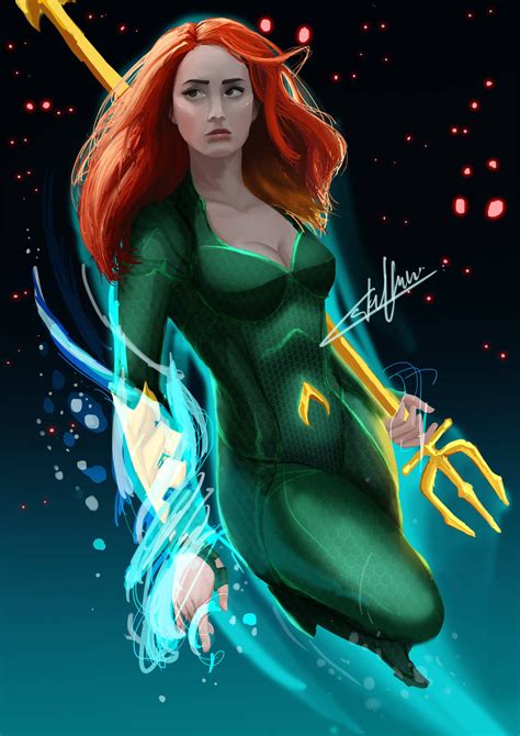 Mera Aquaman Fanart by Diebitus