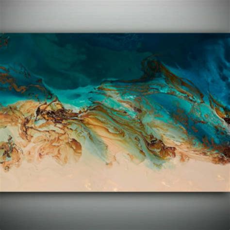 Large Abstract Painting Print Art Abstract Art Print Blue