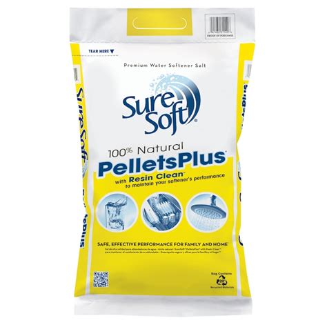 SureSoft 40-lb Water Softener Salt Pellets in the Water Softener Salt ...