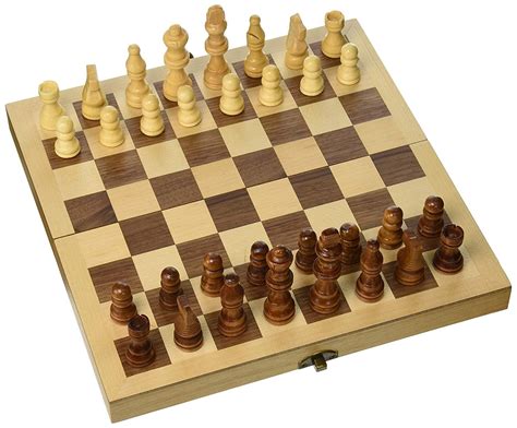 Amazon.com: John N. Hansen Classic Wood Chess Set: Toys & Games Wood ...