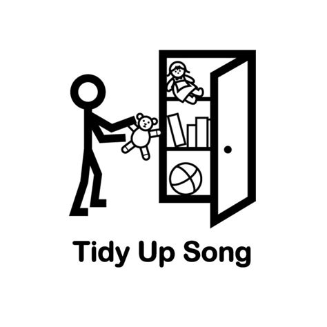 Tidy Up Song Songsheet - Singing Hands