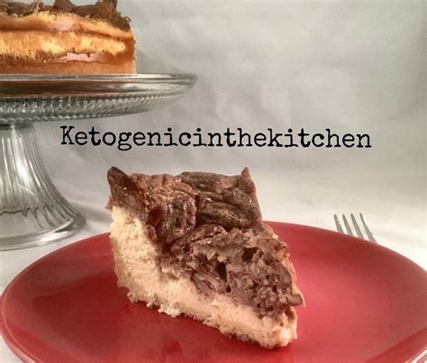 Keto Pecan Pie Cheesecake - Keto-Paleo