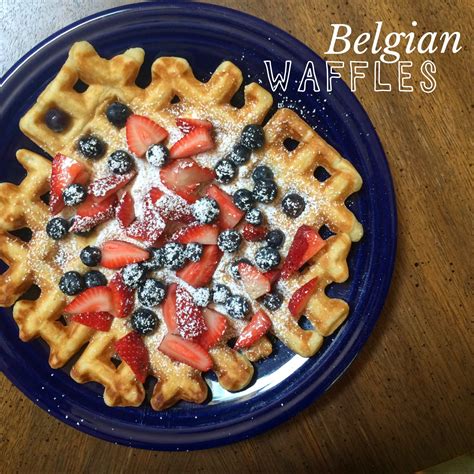 The Baking Yogi: Kitchen Adventures; Belgian Waffles with Swedish Pearl ...