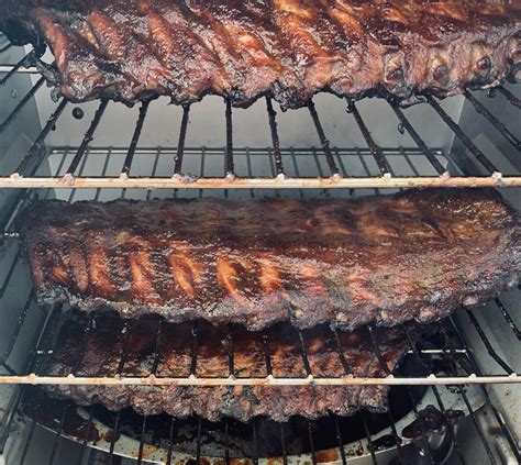 [Homemade] Smoked Pork spare ribs. : food