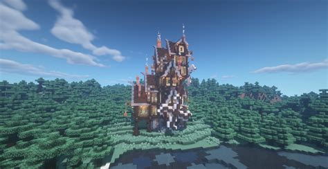 Download «SteamPunk Mansion» (19 mb) map for Minecraft