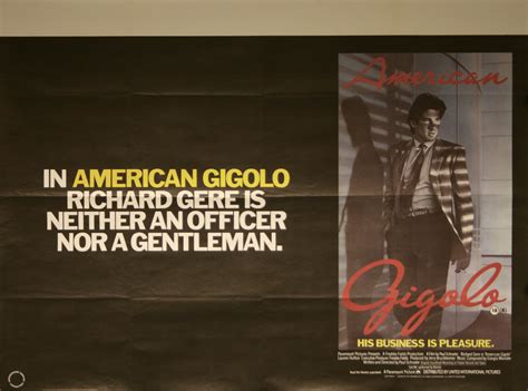 American Gigolo - Vintage Movie Posters