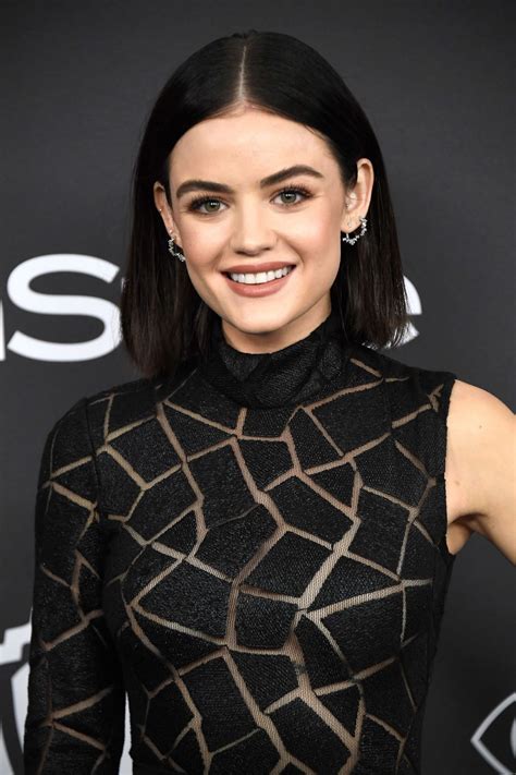 LUCY HALE at Warner Bros. Pictures & Instyle’s 18th Annual Golden Globes Party in Beverly Hills ...