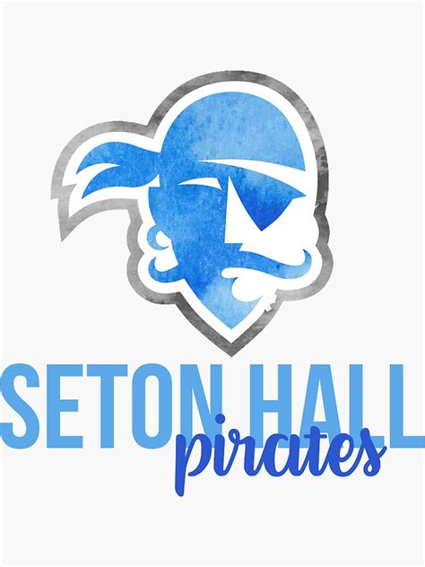 "Seton Hall Pirates" Sticker by MMKelleher | Redbubble