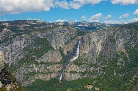 Upper And Lower Yosemite Falls Free Stock Photo - Public Domain Pictures