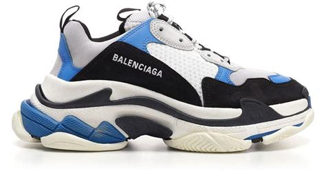 Balenciaga Triple S Sneakers in Blue for Men - Lyst