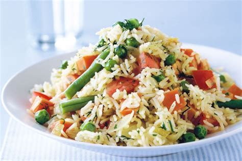 Spring vegetable pilaf