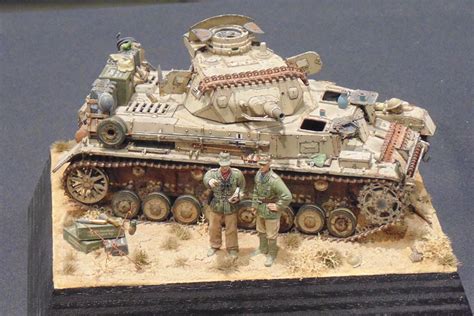 1/35 Panzer lV DAK | Afrika corps, Dioramen, Modell