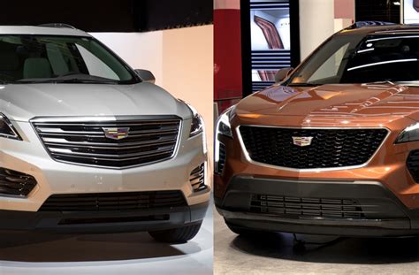 Cadillac XT4 vs. Cadillac XT5 Dimensional Comparison