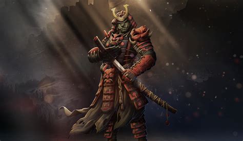 Samurai Warrior Art Wallpaper, HD Fantasy 4K Wallpapers, Images, Photos and Background