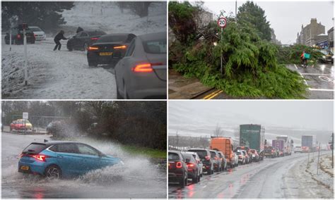 Storm Gerrit: Wind and rain cause havoc across northern Scotland