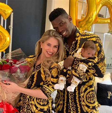 Paul Pogba Wife : Paul Pogba S Baby Son Makes First Public Appearance ...