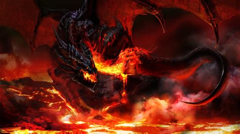Black and red dragon illustration, dragon, fire, Dragon Wings, wings HD wallpaper | Wallpaper Flare