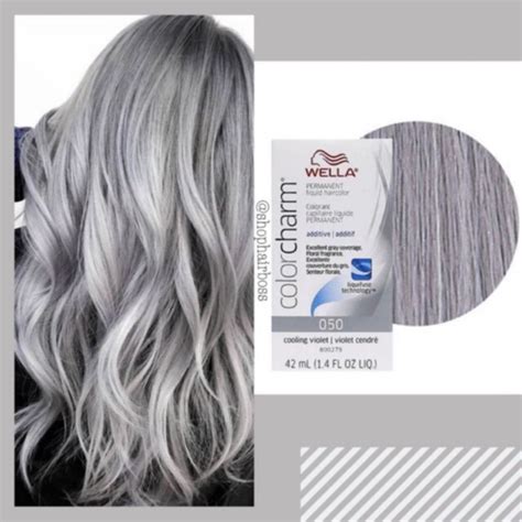 WELLA Color Charm Toner 050 Cooling Violet | Shopee Singapore