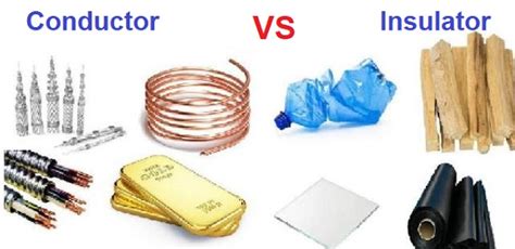 Difference between conductor and insulator