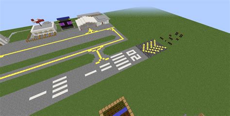 Minecraft airport map - mozscope