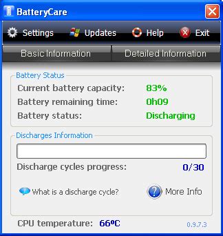 Laptop Battery Monitor Software Battery Care | Laptops Guide