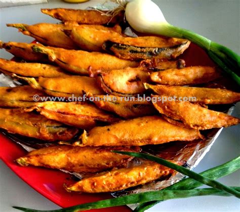 Chef-on-the-run: Aubergine Fritters