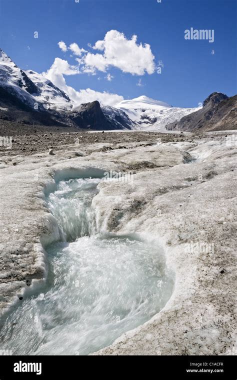 Pasterze glacier Stock Photo - Alamy