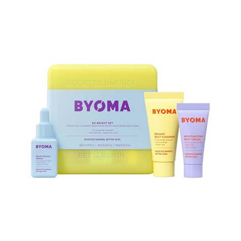 BYOMA BRIGHTENING KIT So Bright Set - Gesichtspflege-Set | online kaufen - MANOR