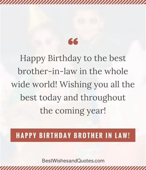 Birthday Wishes Quotes For Brother In Law - ShortQuotes.cc