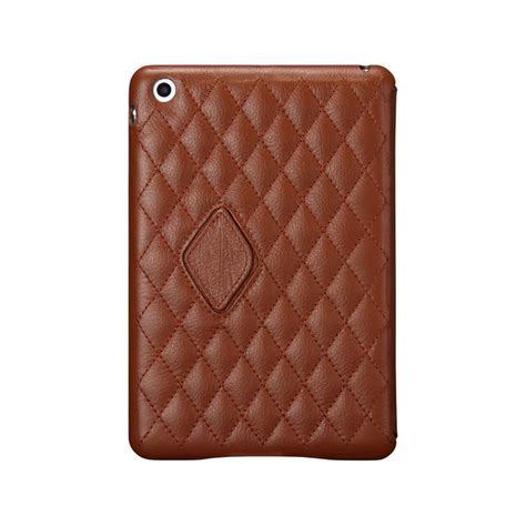 Quilted Genuine Leather Smart Cover Case // iPad Mini (Black) - Jison ...