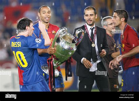 May 28, 2009 - Rome, Russia - The Barcelona FC coach Pep Guardiola is ...