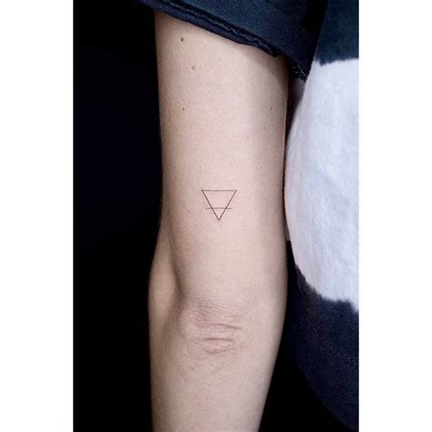 Ground Symbol Tattoo