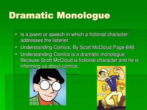 Definition dramatic monologue - wpkesil