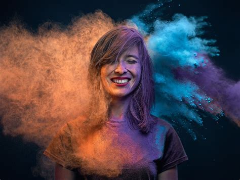 Webdesigner Depot | Holi colors, Powder paint photography, Portrait photography